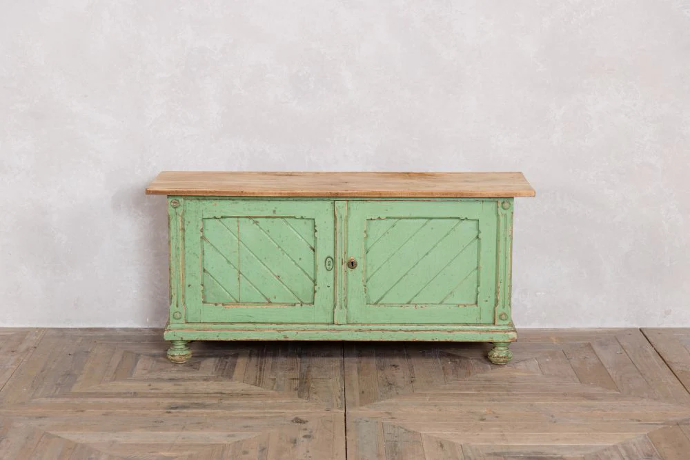 Small Distressed Industrial Style Kitchen Sideboard - Image 8