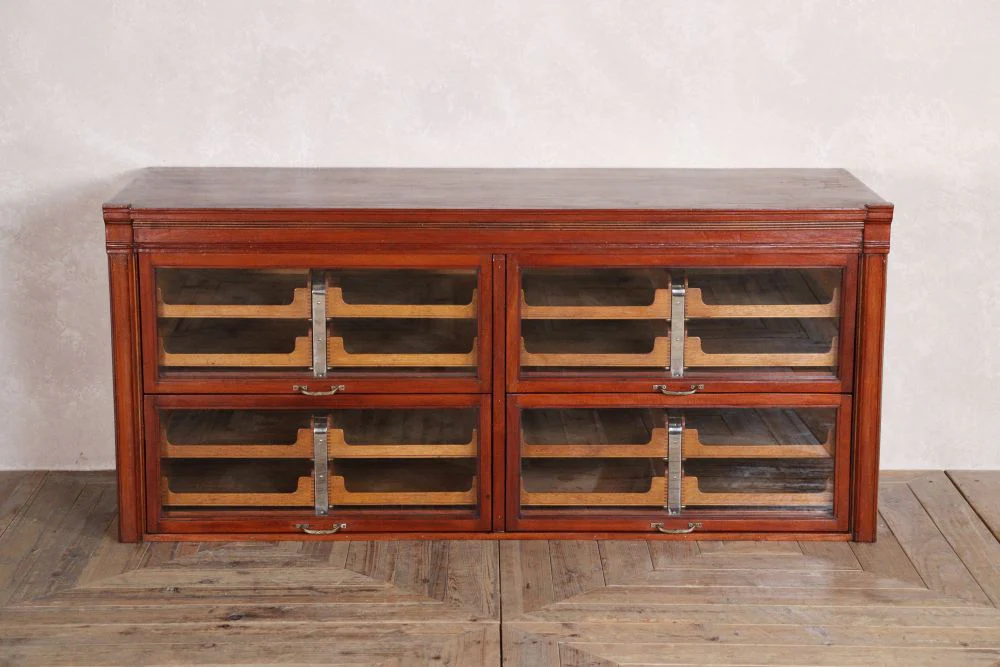 Small Edwardian Mahogany Haberdashery