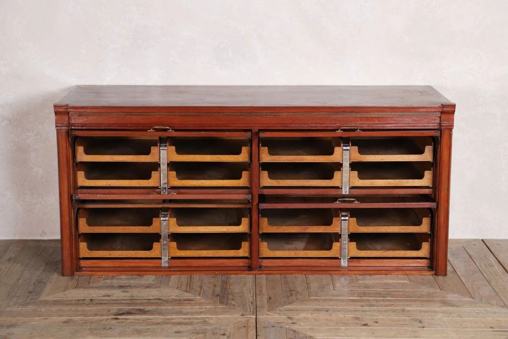 Small Edwardian Mahogany Haberdashery - Image 2