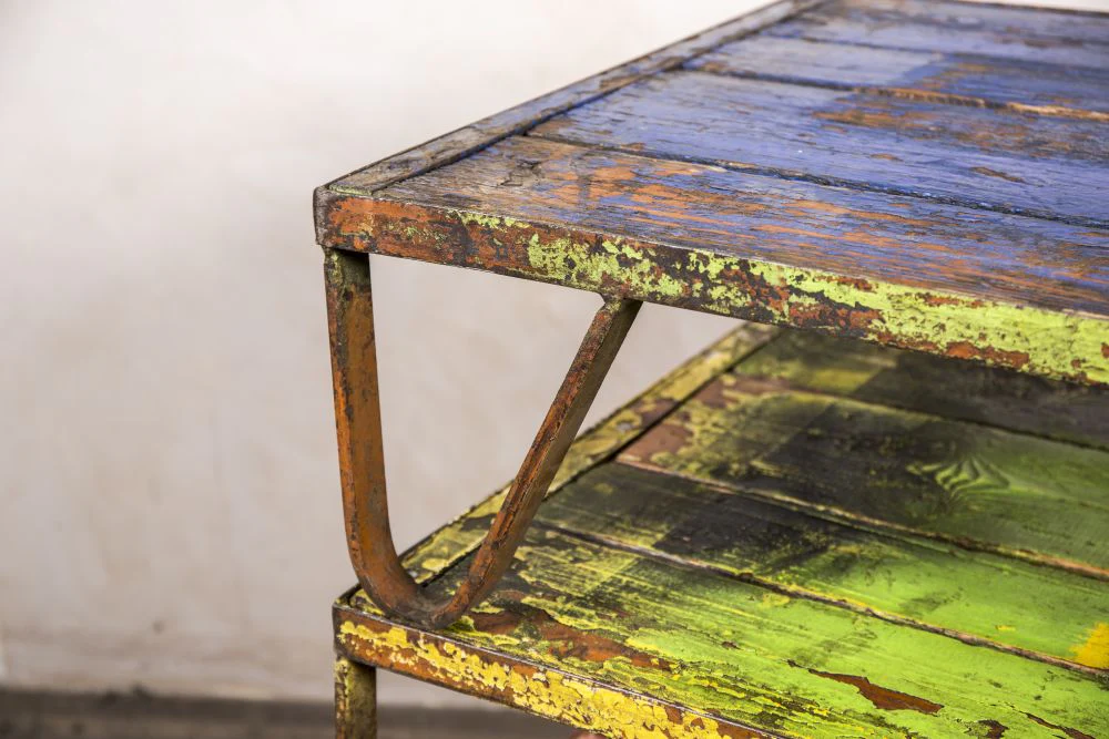 Small Industrial Coffee Table - Image 3