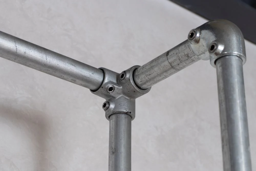Small Vintage Industrial Shelving Unit - Image 4