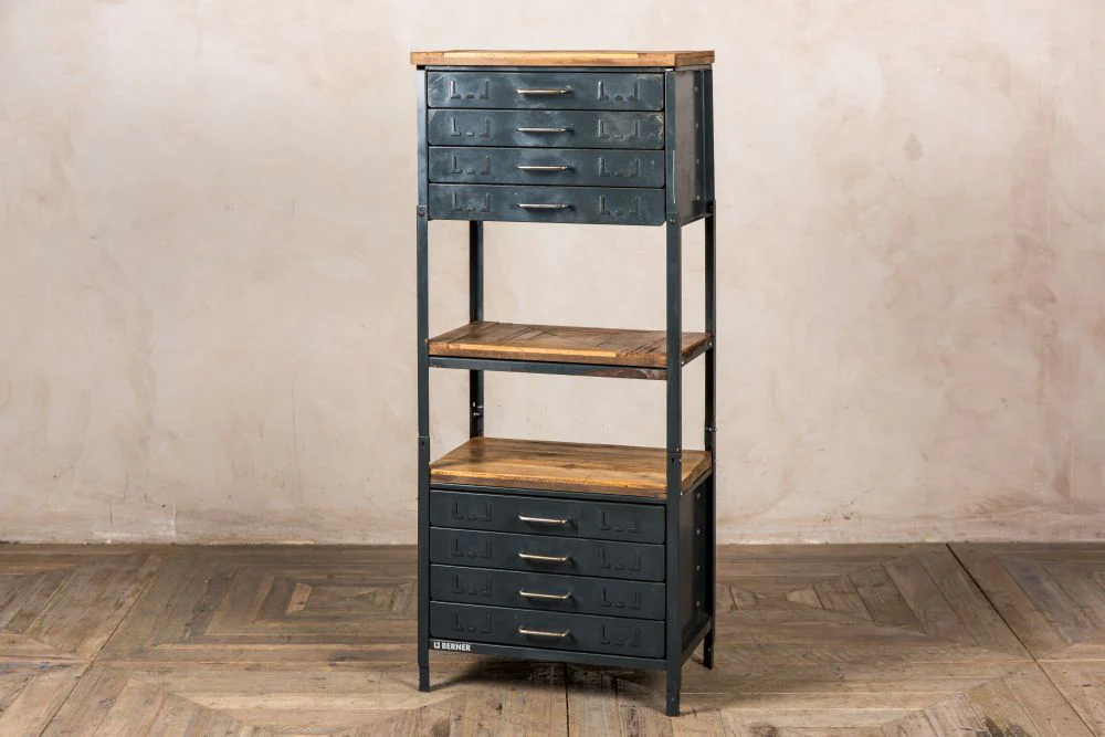 Small Industrial Style Shelving Unit - Image 2