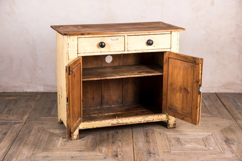 Small Victorian Pine Sideboard - Image 5