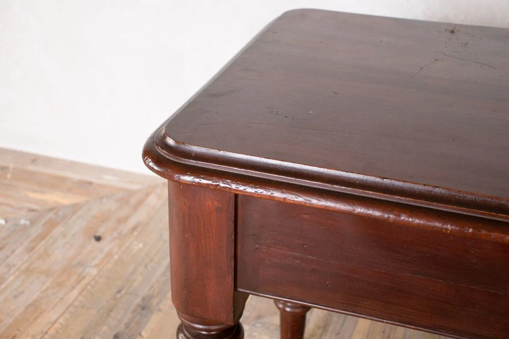 Small Victorian Pine Table - Image 2