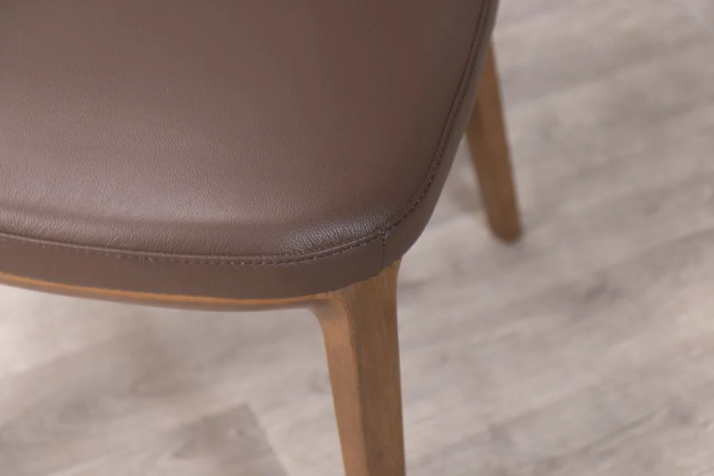 Sofia Leather Dining Chair - Image 19