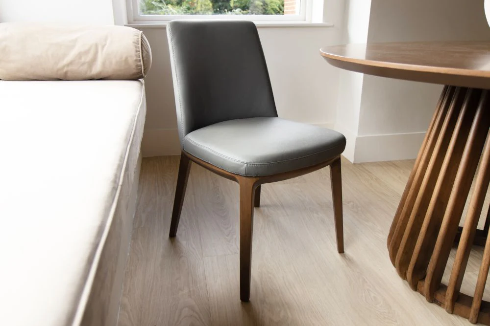 Sofia Leather Dining Chair - Image 39