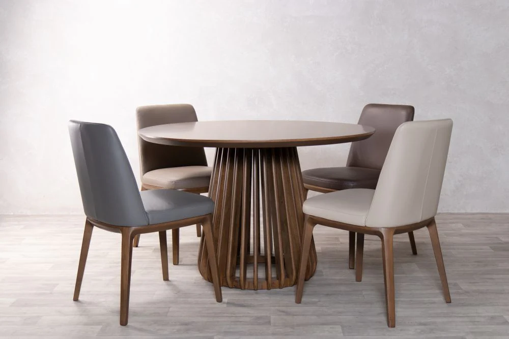 Sofia Leather Dining Chair - Image 5