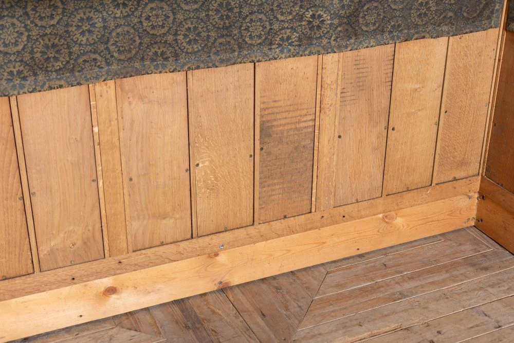Solid English Oak Altar Table Haberdashery Shop Counter - Image 17