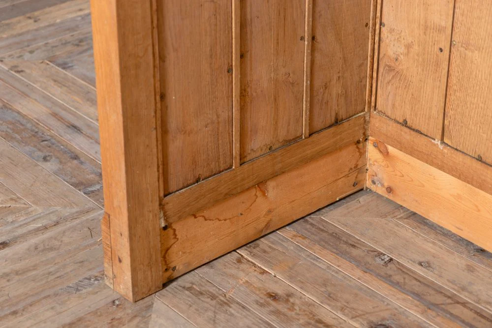 Solid English Oak Altar Table Haberdashery Shop Counter - Image 18