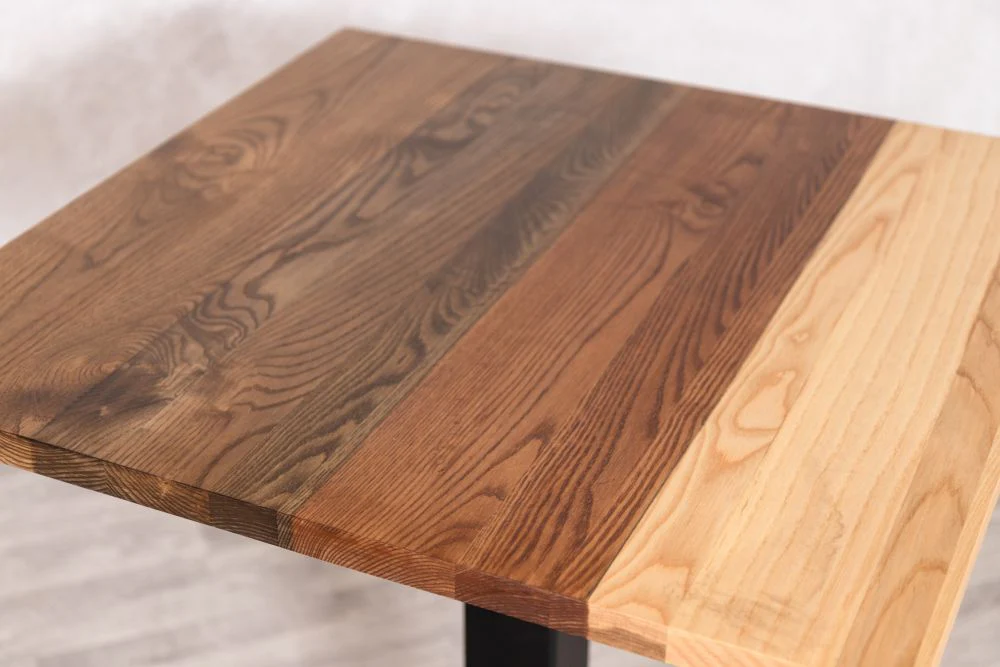 Solid Ash Square Café Table Range - Image 11