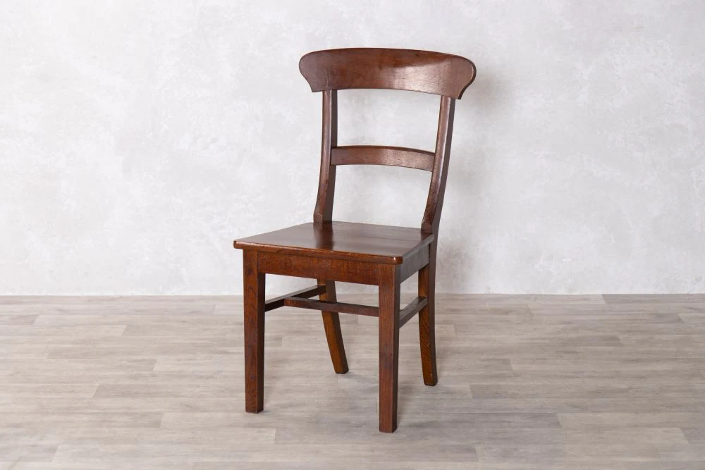 Solid Oak Chapel Chairs - Image 2