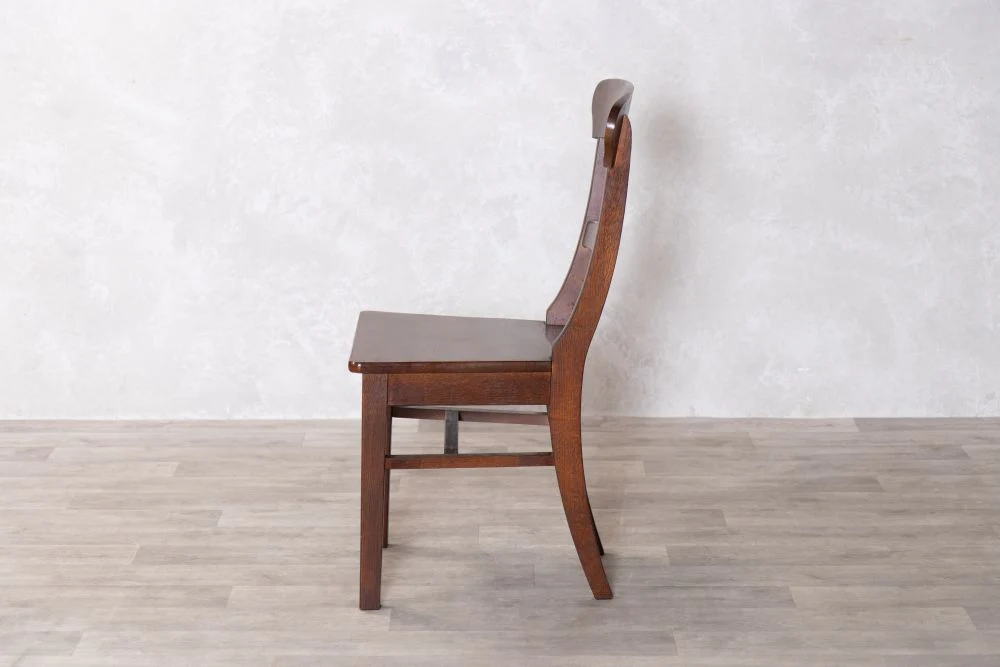 Solid Oak Chapel Chairs - Image 3