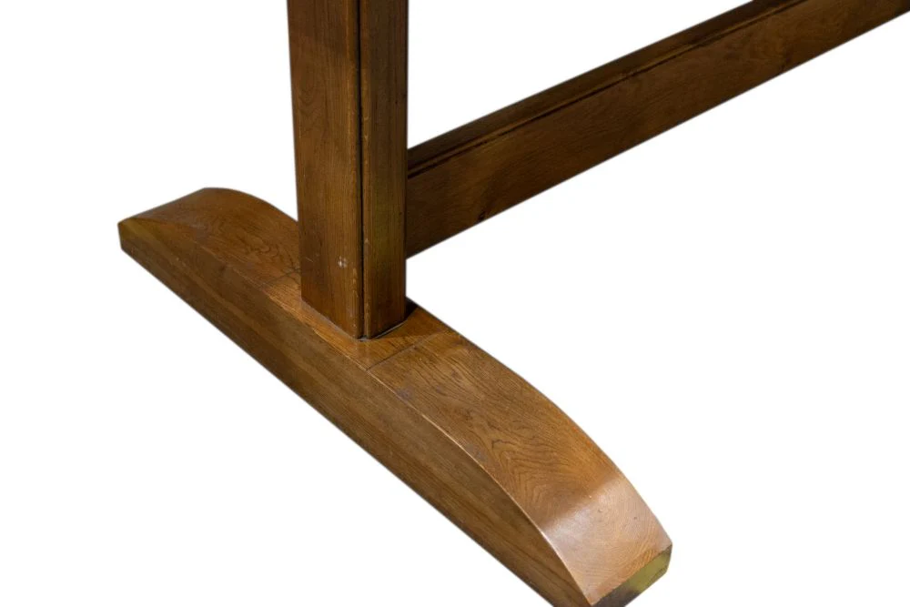Solid Oak Ex-Display Dining Table - SECONDS ITEM - Image 7