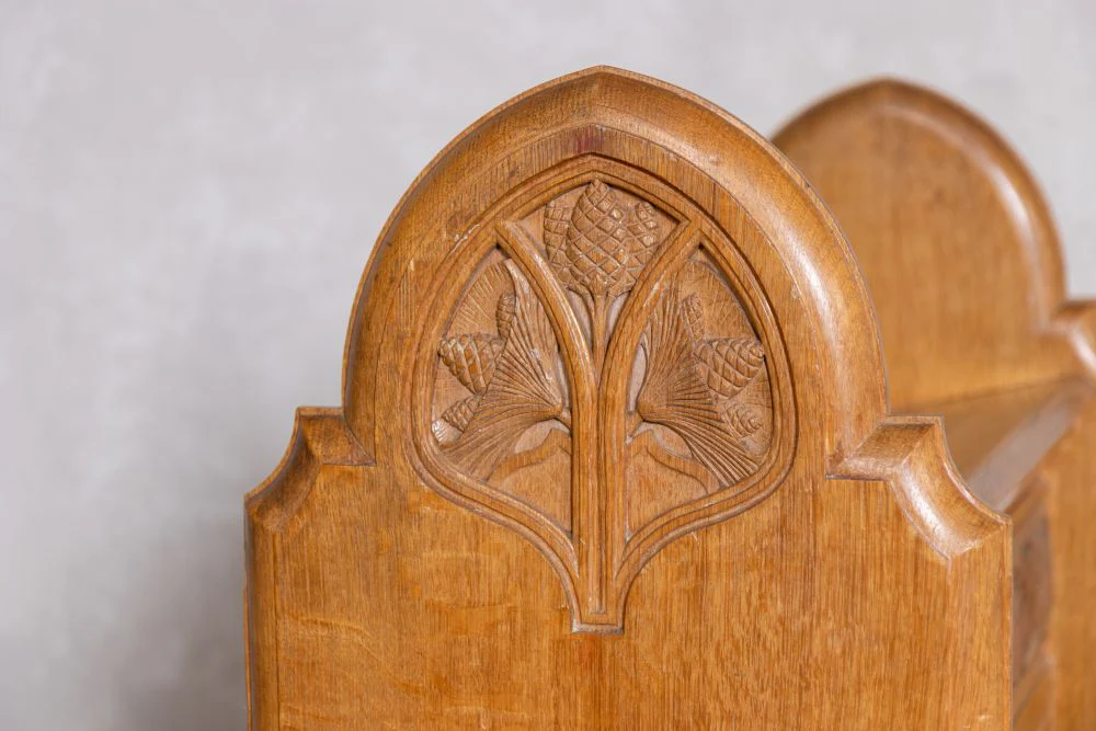 Solid English Oak Front of House Lectern Stand - Image 7