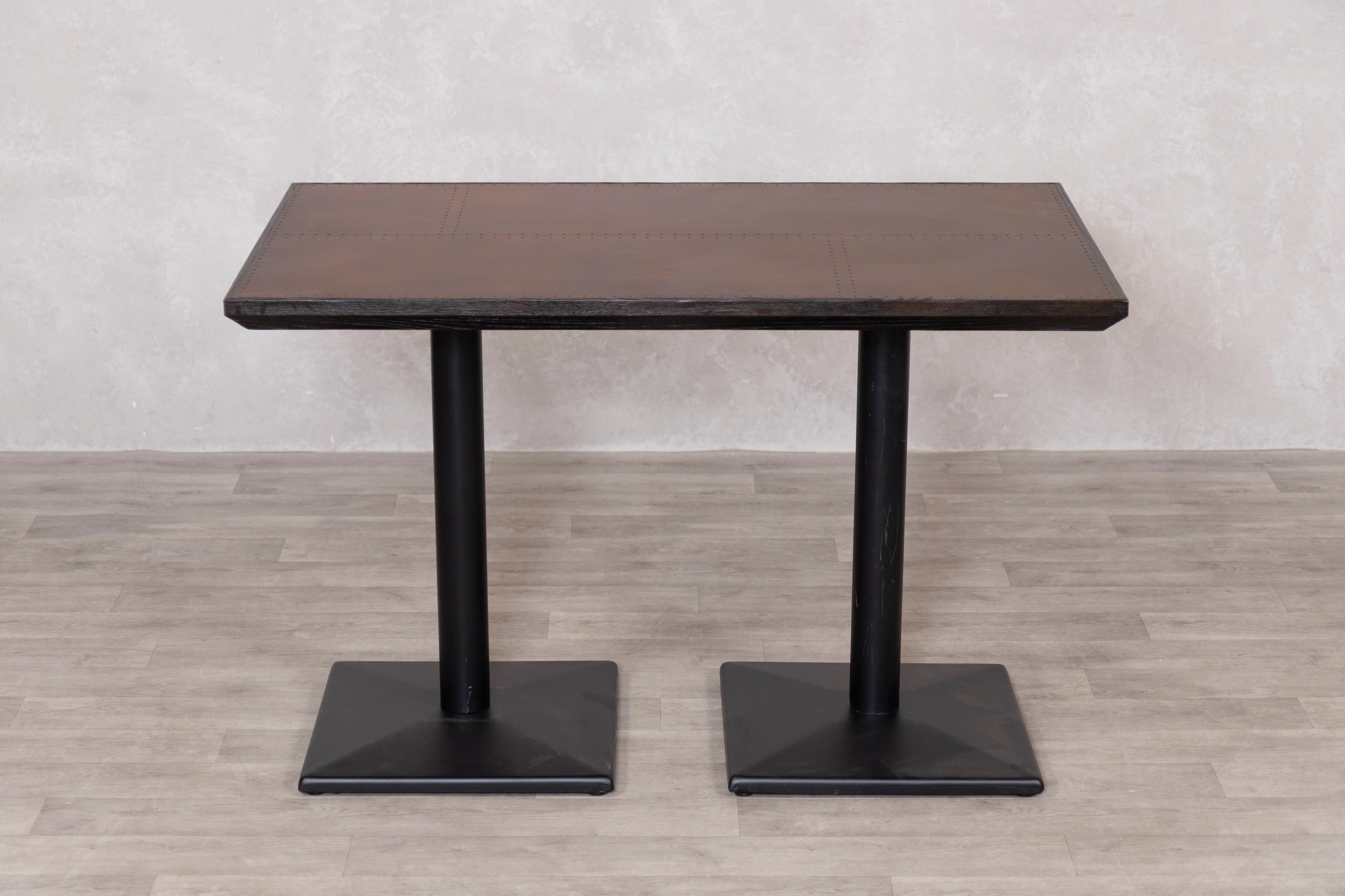Copper Top with Black Edging Cafe Table Range - Image 4