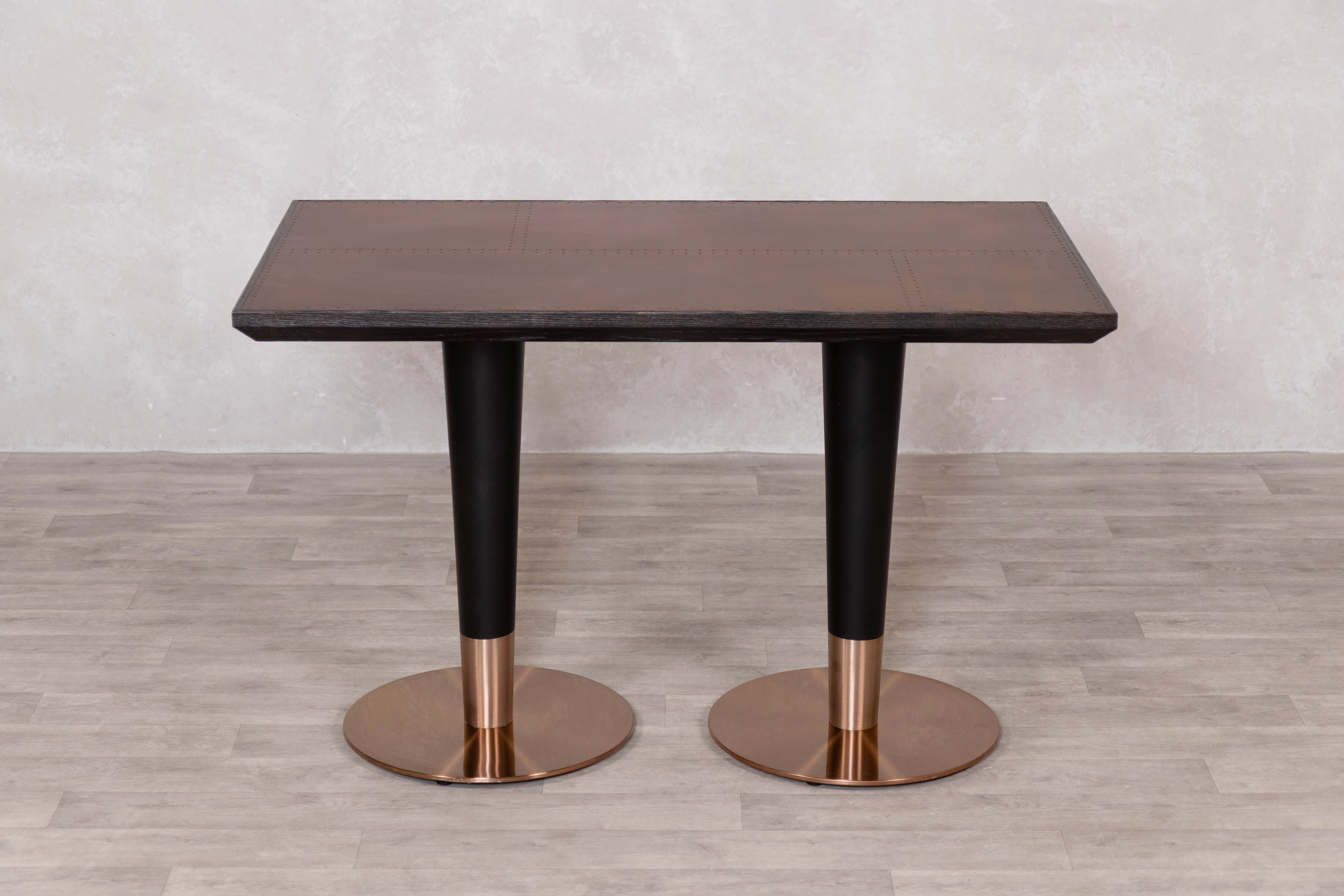 Copper Top with Black Edging Cafe Table Range - Image 6