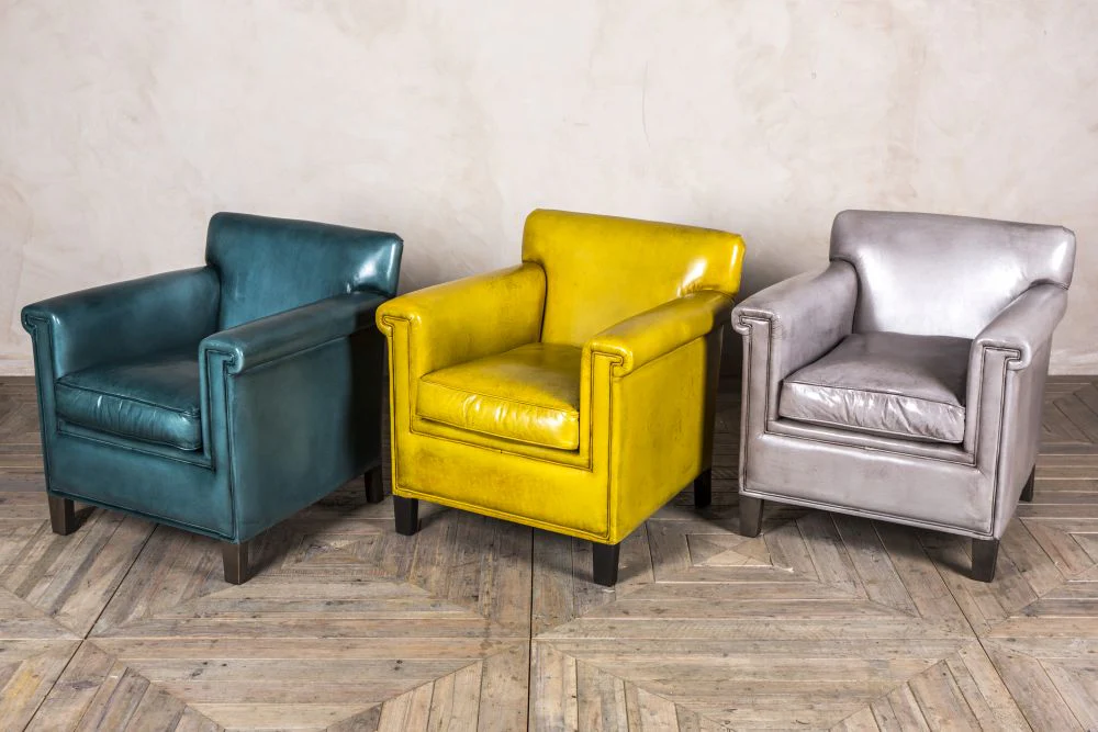 Derry Square Leather Armchair Range - Image 2