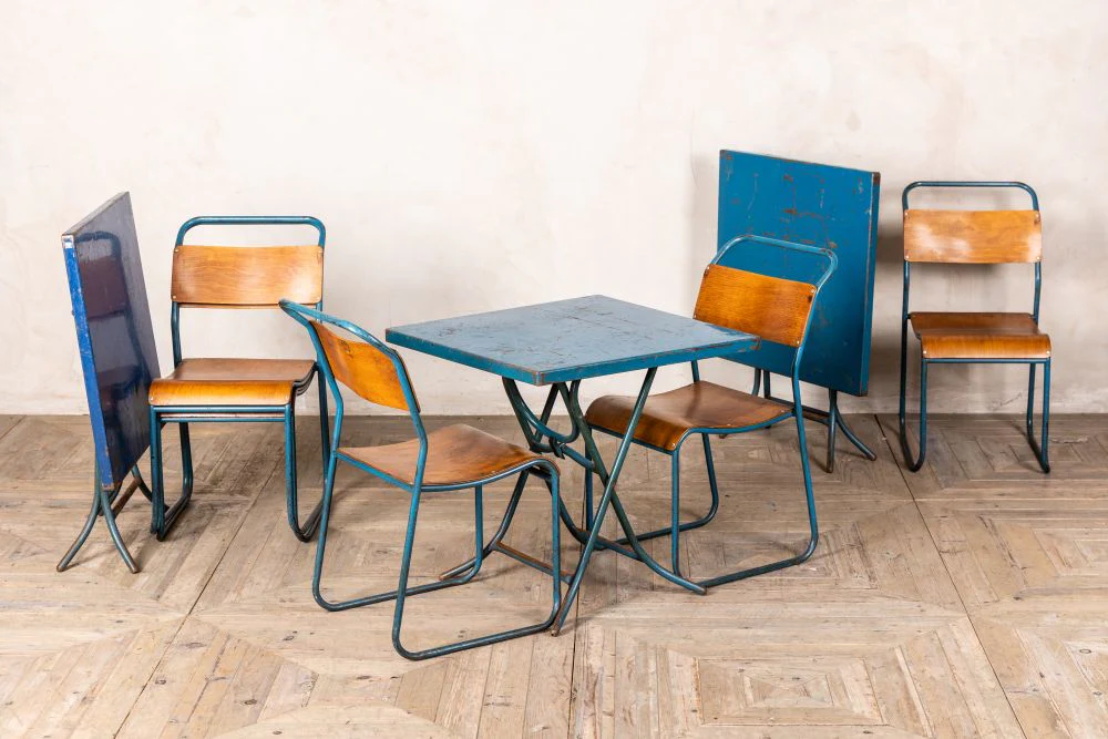 Nest-a-Bye Stacking Chair and Folding Table Set - Image 2