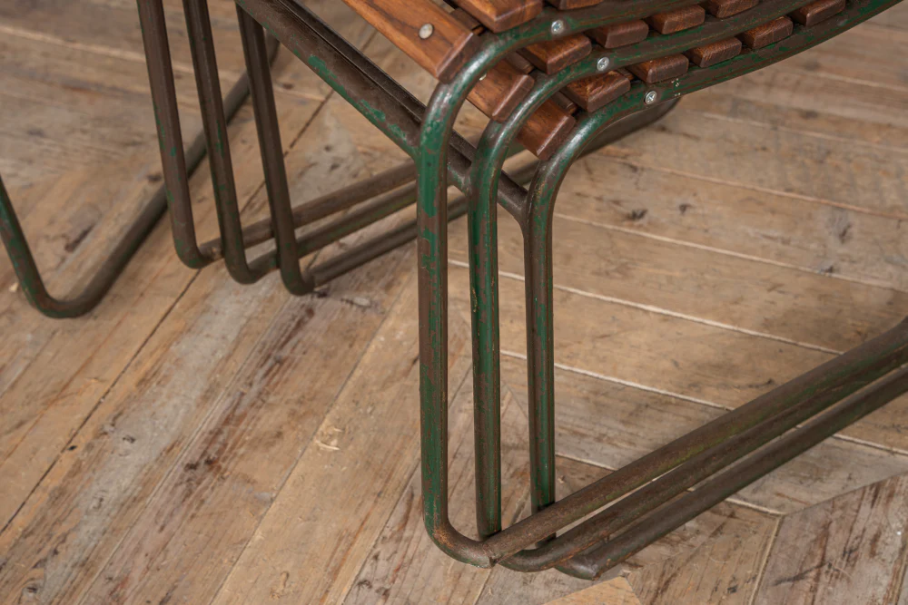 Vintage Stacking Chairs - Image 9