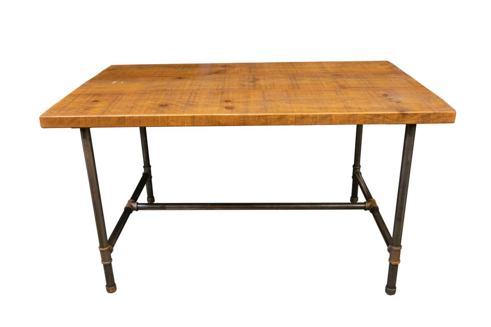 Steamer Pipe Base Ex-Display Dining Table - SECONDS ITEM