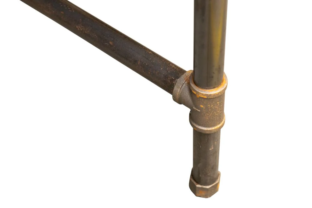 Steamer Pipe Base Ex-Display Dining Table - SECONDS ITEM - Image 6