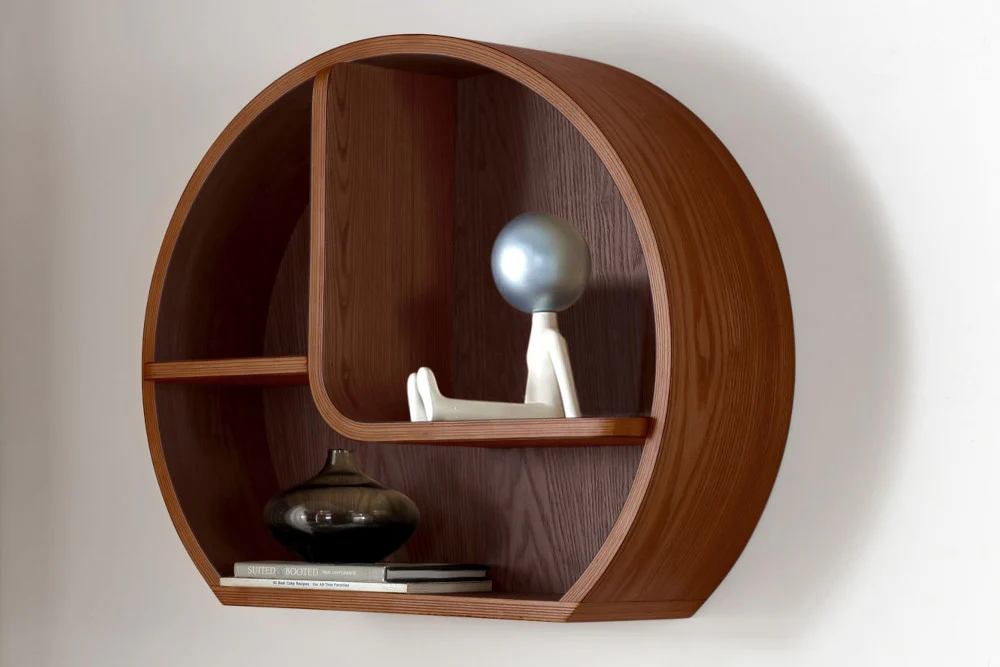 Stockholm Small Shelf Unit - Walnut - Image 2