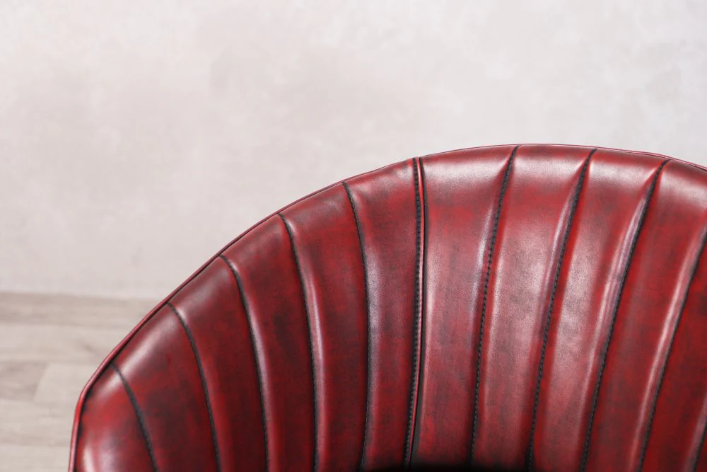 Sutton Faux Leather Curved Back Dining Chair - Image 21