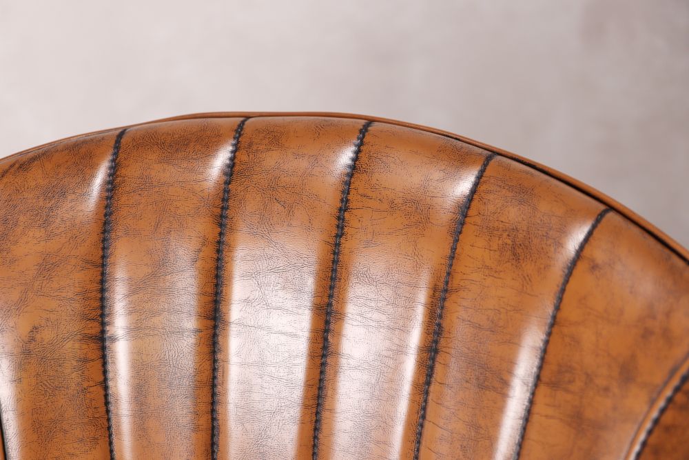 Sutton Faux Leather Curved Back Dining Chair - Image 34