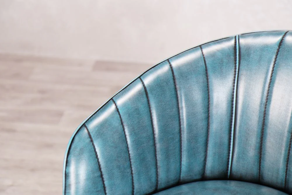 Sutton Faux Leather Curved Back Dining Chair - Image 43