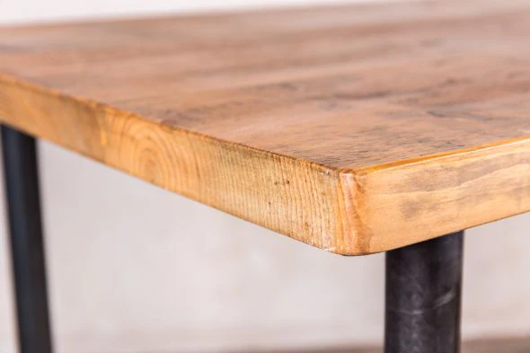 Steamer Tall Pipework Bar Table (Poseur) - Image 10