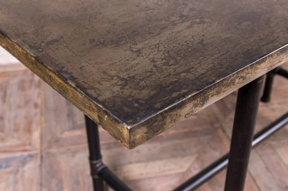 Steamer Tall Pipework Bar Table (Poseur) - Image 16
