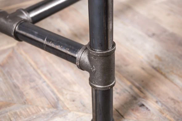 Steamer Tall Pipework Bar Table (Poseur) - Image 19