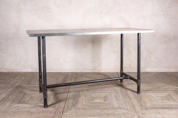 Steamer Tall Pipework Bar Table (Poseur) - Image 3