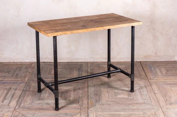 Steamer Tall Pipework Bar Table (Poseur) - Image 8