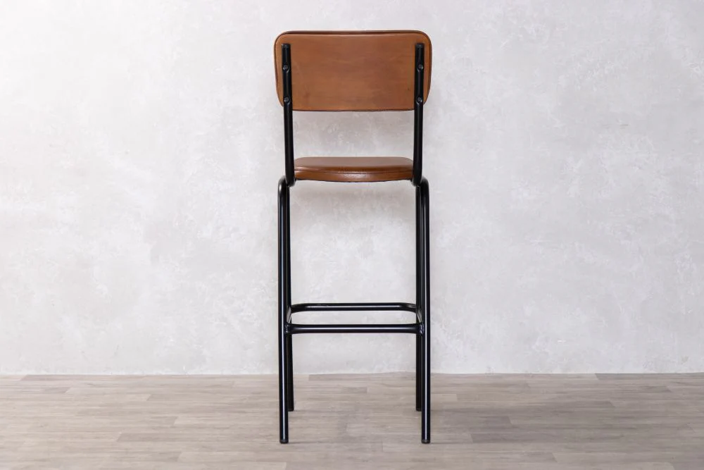 Shoreditch Tall Leather Bar Stools - Image 43
