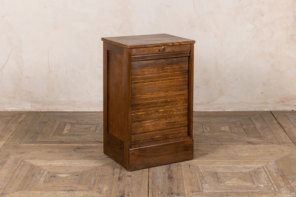 Tambour Fronted Filing Cabinet - Image 2