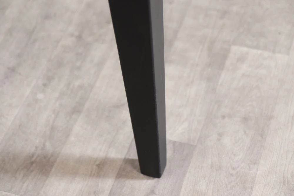Copper Top Tapered Leg Medium Dining Table - Image 7