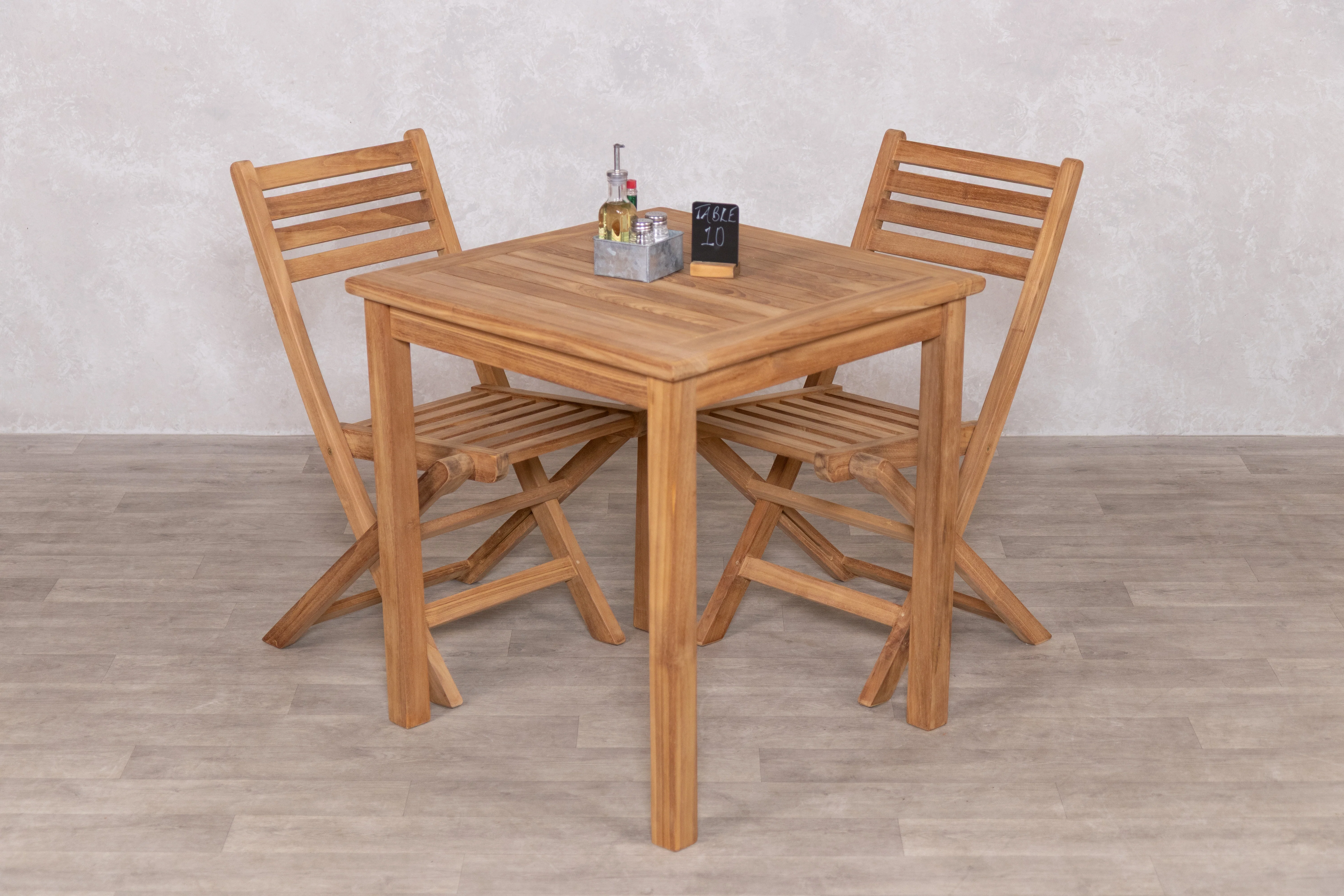 Teak Outdoor Dining Table - Image 10