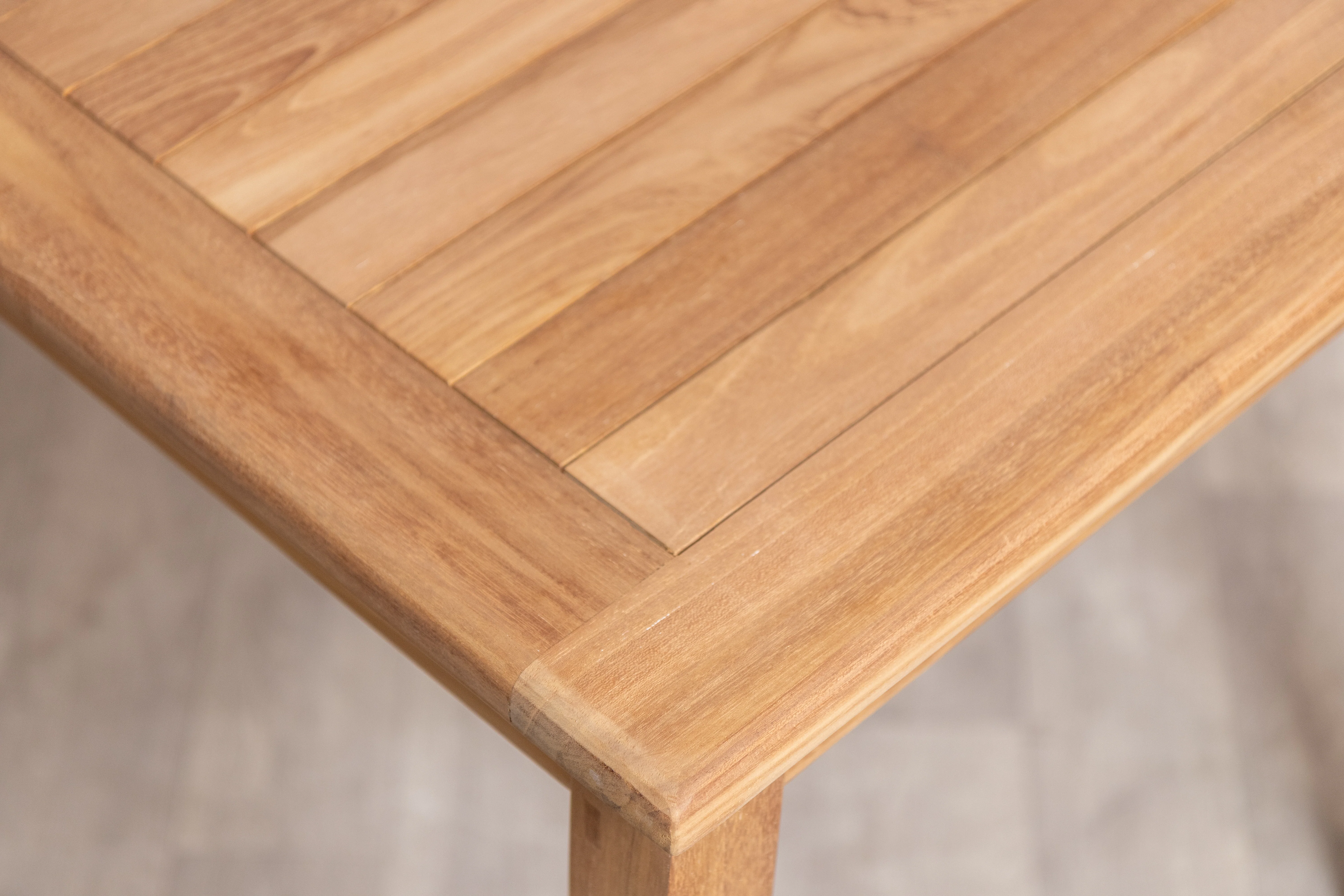 Teak Outdoor Dining Table - Image 15