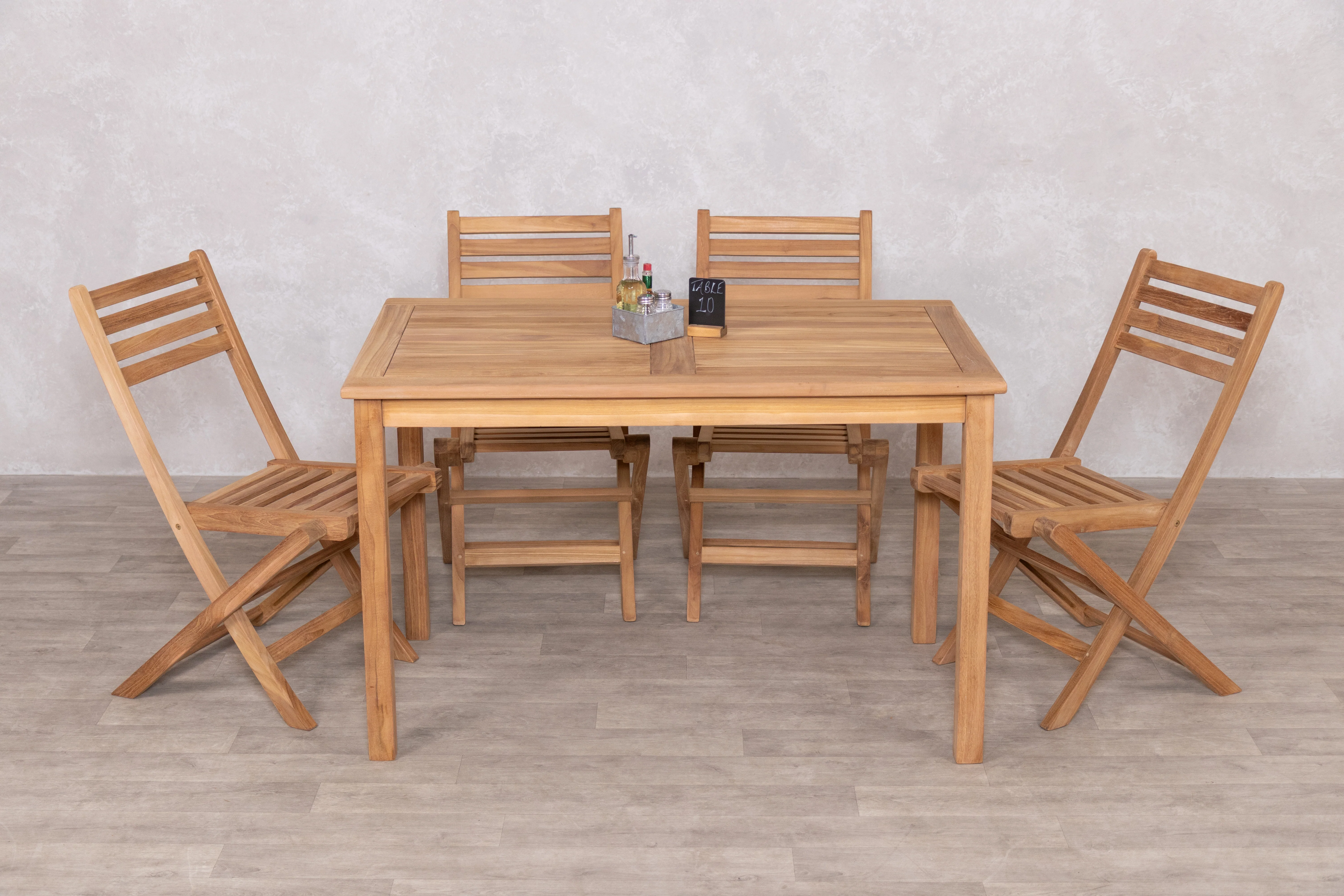 Teak Outdoor Dining Table - Image 20