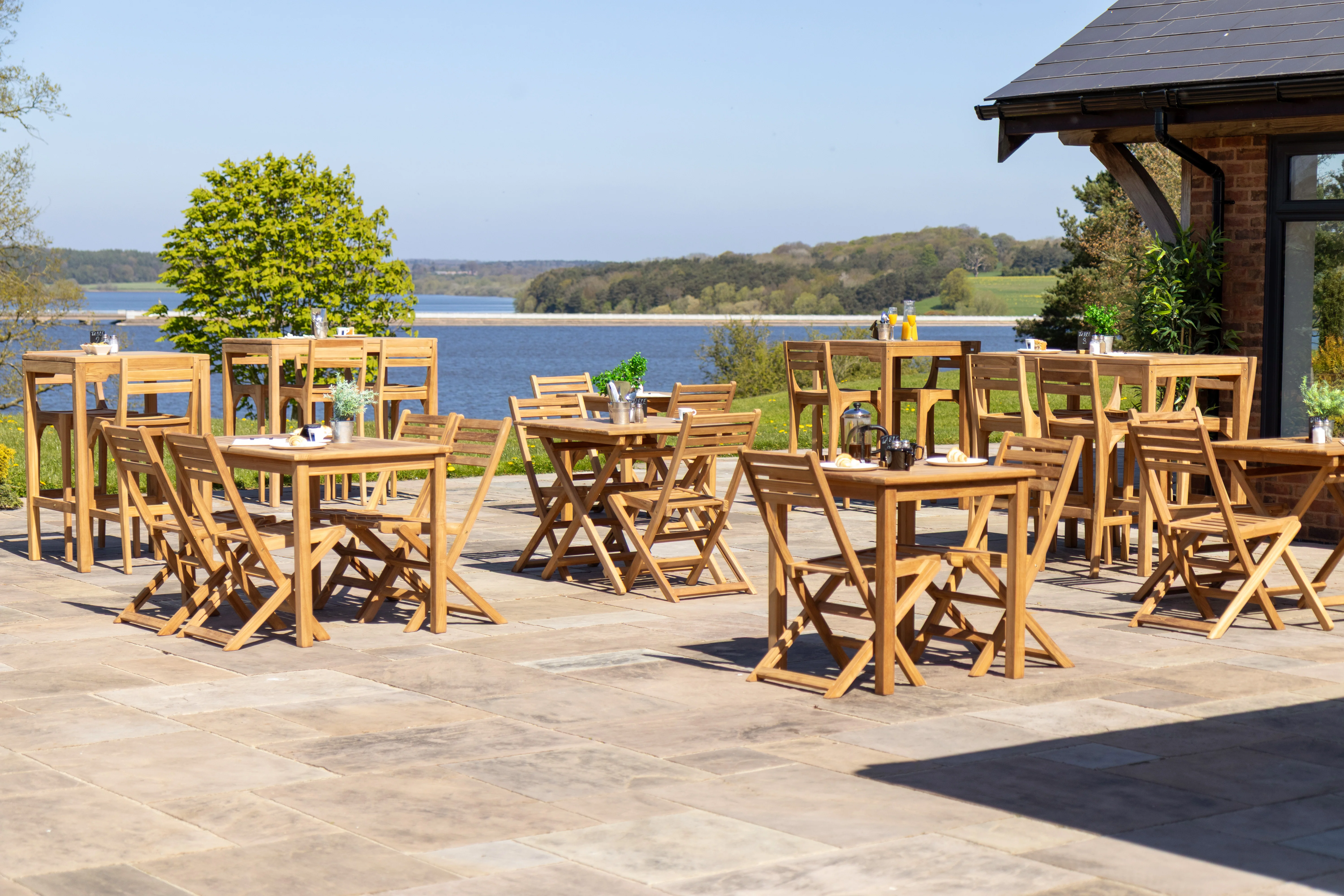 Teak Outdoor Dining Table - Image 29