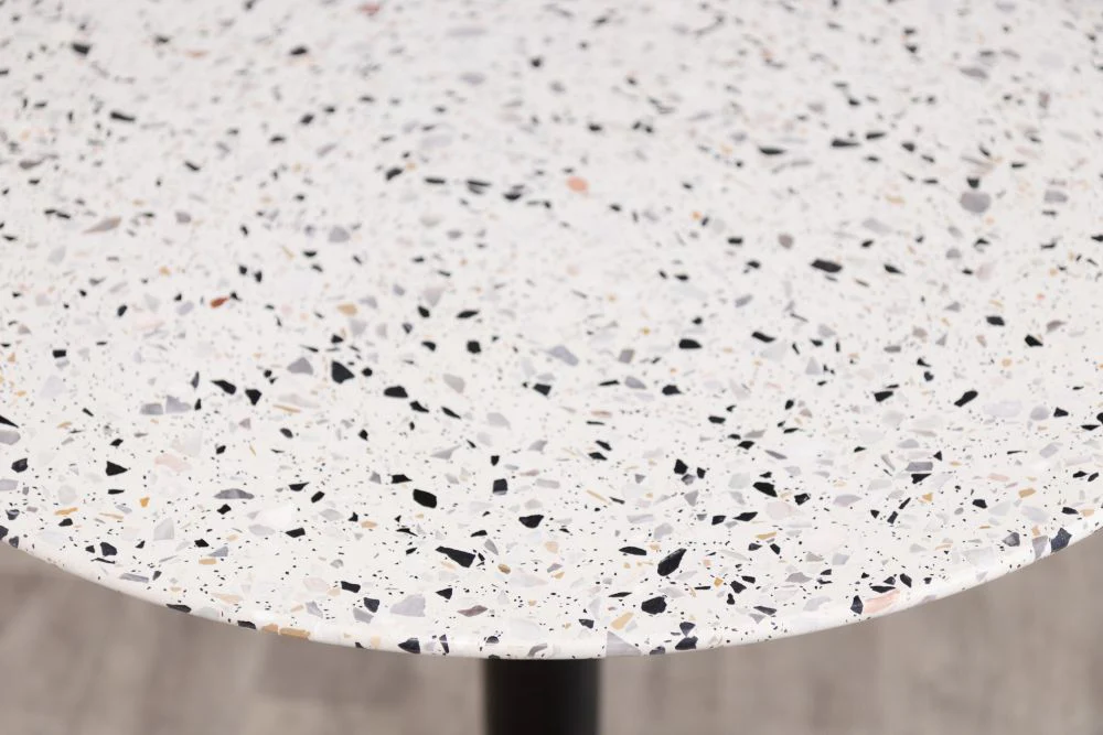 Light Terrazzo Outdoor Dining Table - Image 2