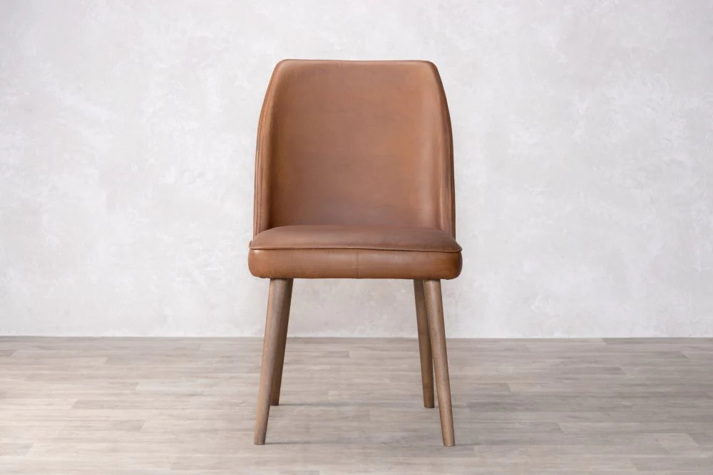 Theron Leather Dining Chair - Image 7