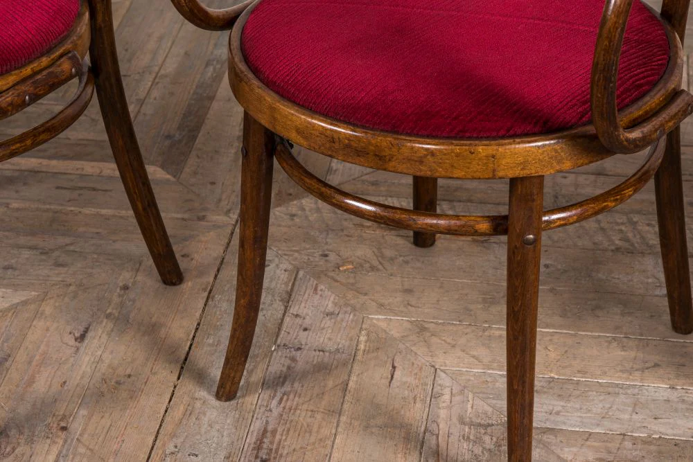 Vintage Mid-Century Thonet 209 Bentwood Chairs - Image 8
