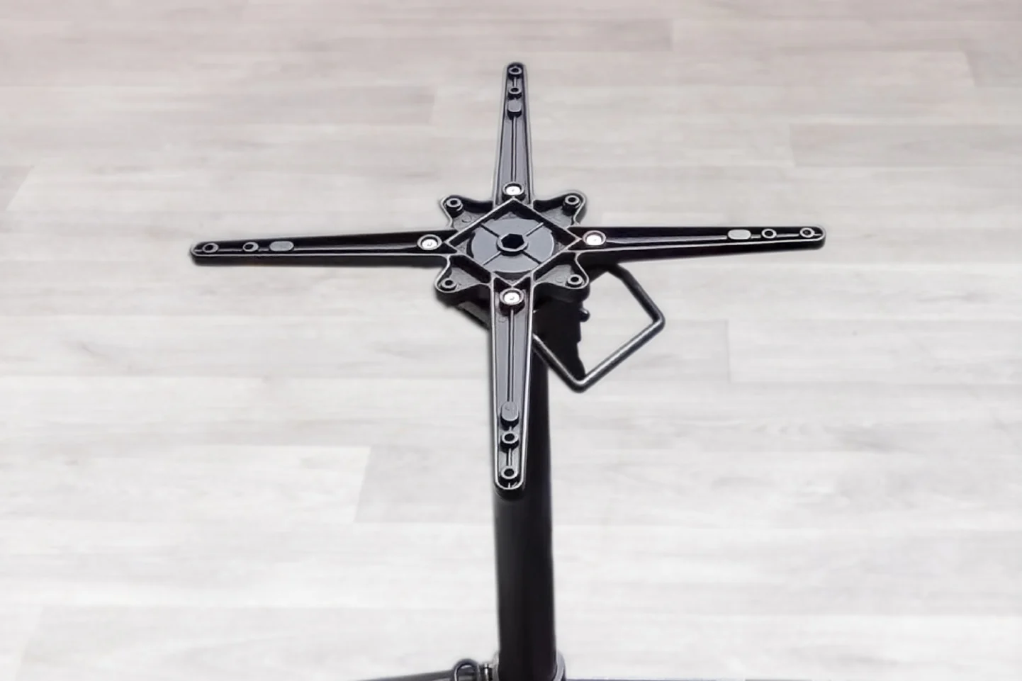 Tilt Top Table Base with Bag Hook and Security Loop - Image 3