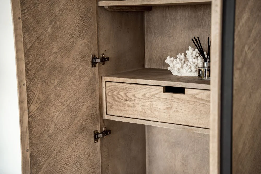 Tiverton Tall Oak Cupboard Range - Image 5