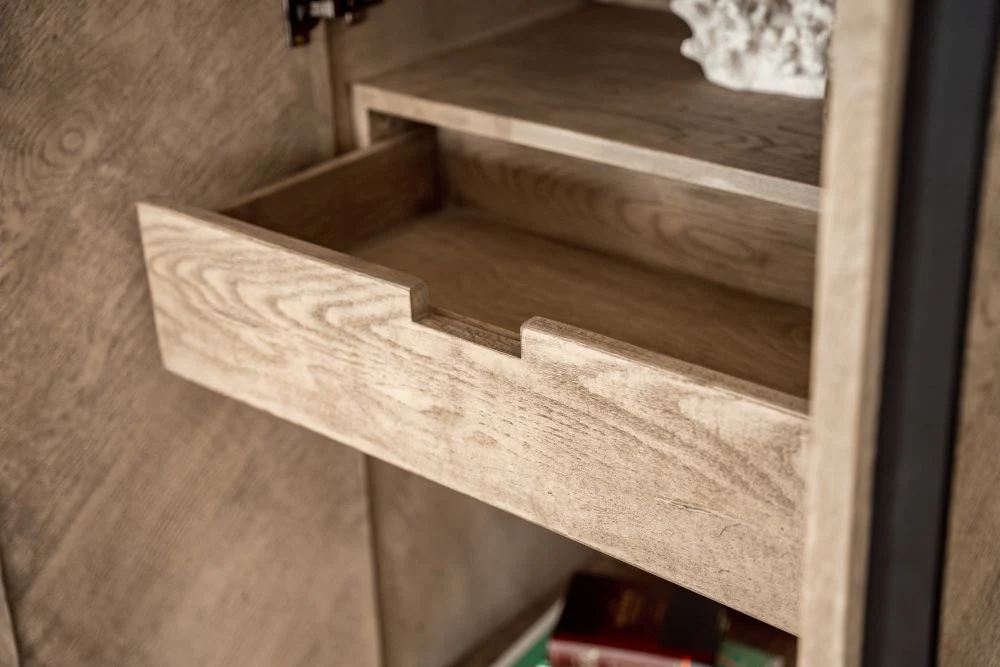 Tiverton Tall Oak Cupboard Range - Image 6