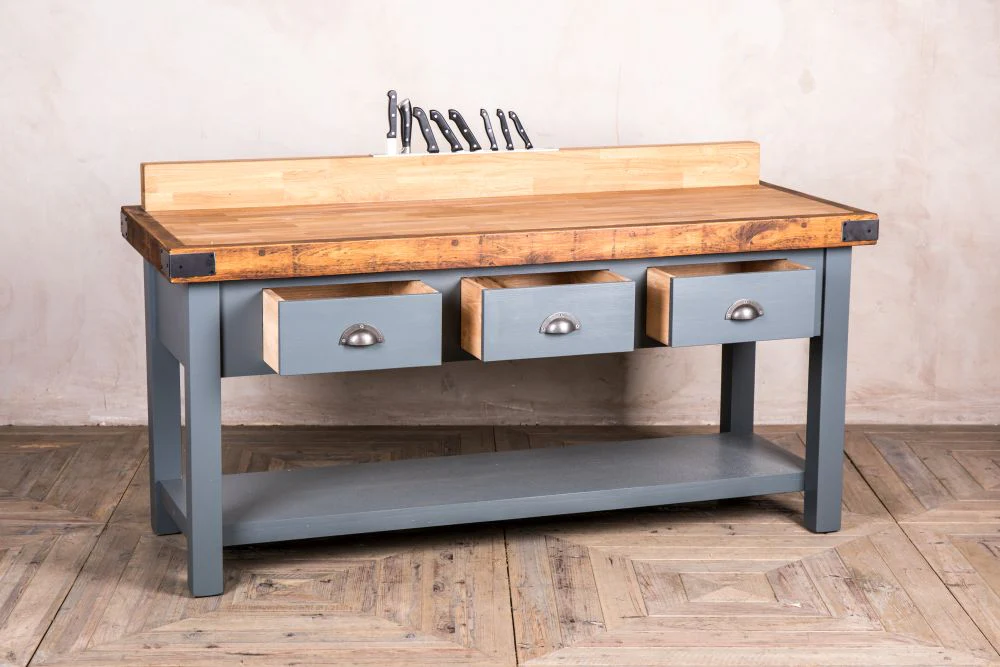 Bespoke Oak Top Butcher's Block Sideboard - Image 2