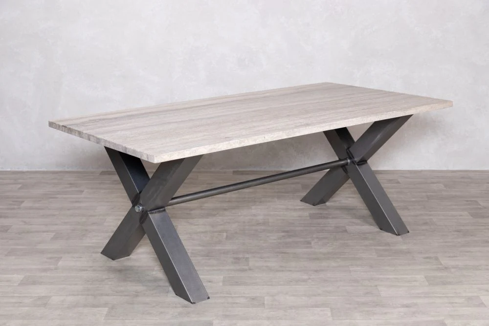 Travertine Top Dining Table Range - Image 15