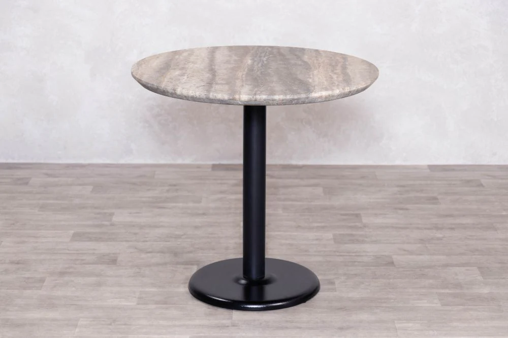 Travertine Round Top Café Table Range - Image 9